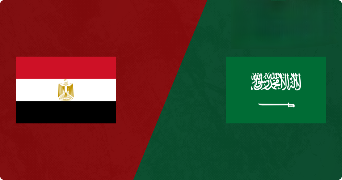 Saudi Arabia vs Egypt live