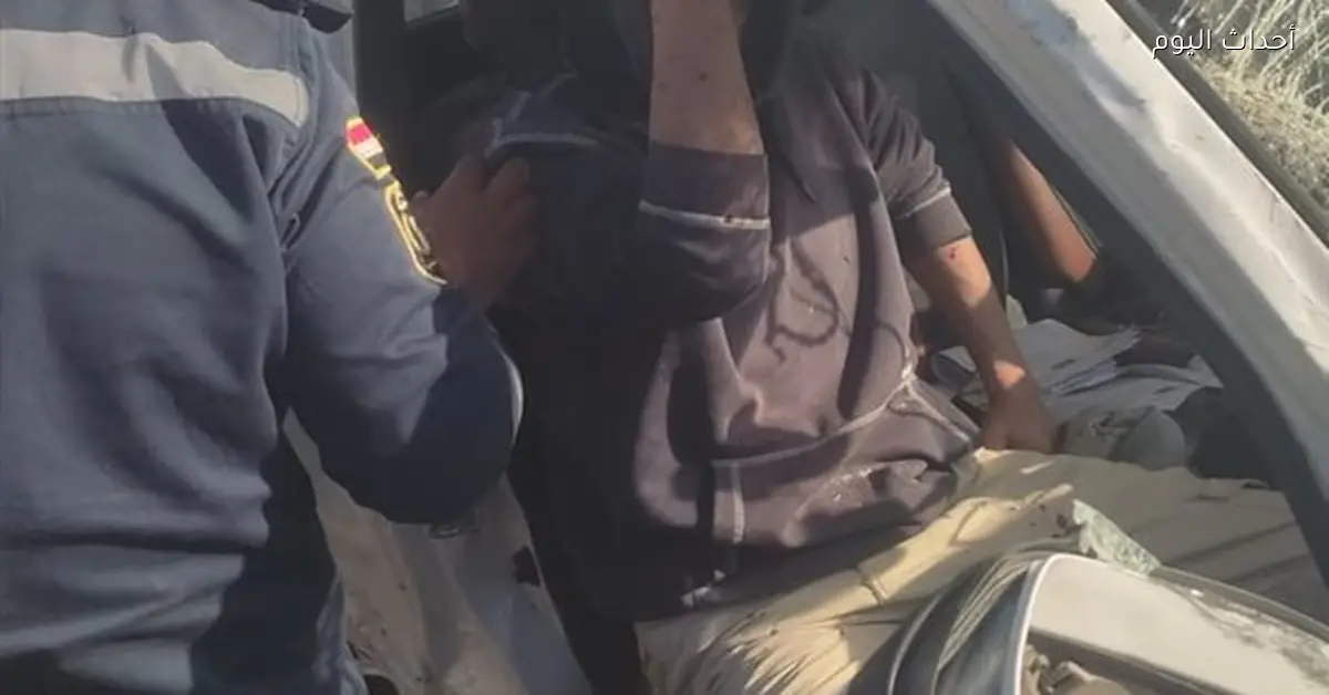 مصرع شخص وإصابة 3 في تصادم بالسويس