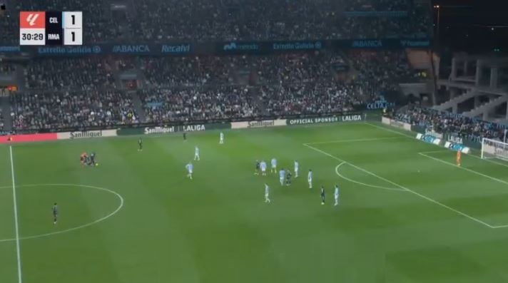Celta Vigo vs Real Madrid live