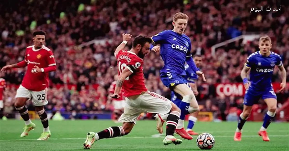 ملخص وأهداف الشوط الأول لمباراة مانشستر يونايتد وكريستال بالاس في الدوري اليوم
