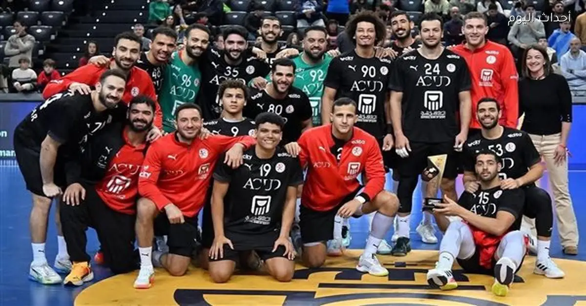 منتخب اليد يسافر إلى ألمانيا الثلاثاء لمواجهة الماكينات في مباراة ودية