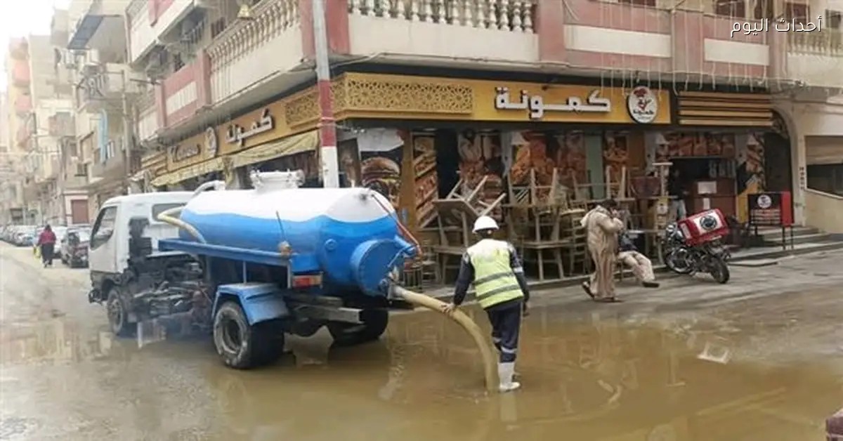 مياه أسيوط تتابع الميدان وتفعل غرف الطوارئ لمواجهة الطقس