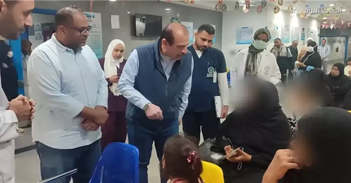 نائب وزير الصحة يزور مستشفيات أسوان لتقييم الخدمات