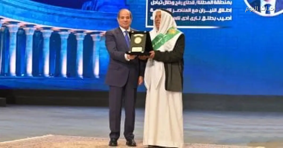 والد الشهيد عمر سليمان: تكريم الرئيس السيسي شرف لي