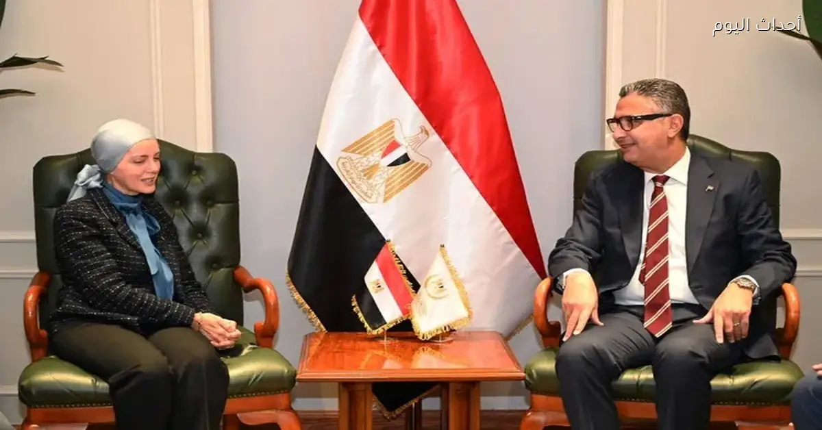 وزير التموين يناقش مع مدير برنامج الأغذية العالمي سبل تعزيز التعاون