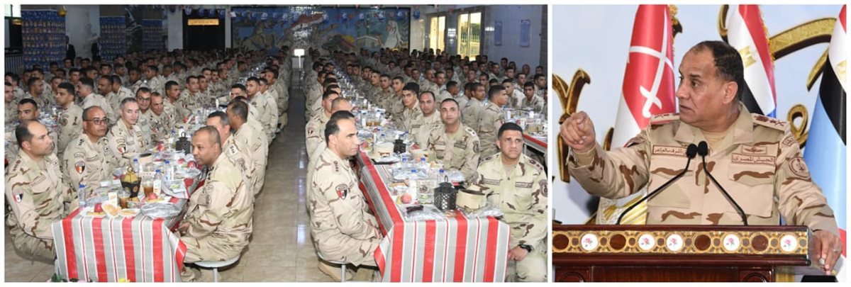 حفل إفطار الجيش الثالث الميداني