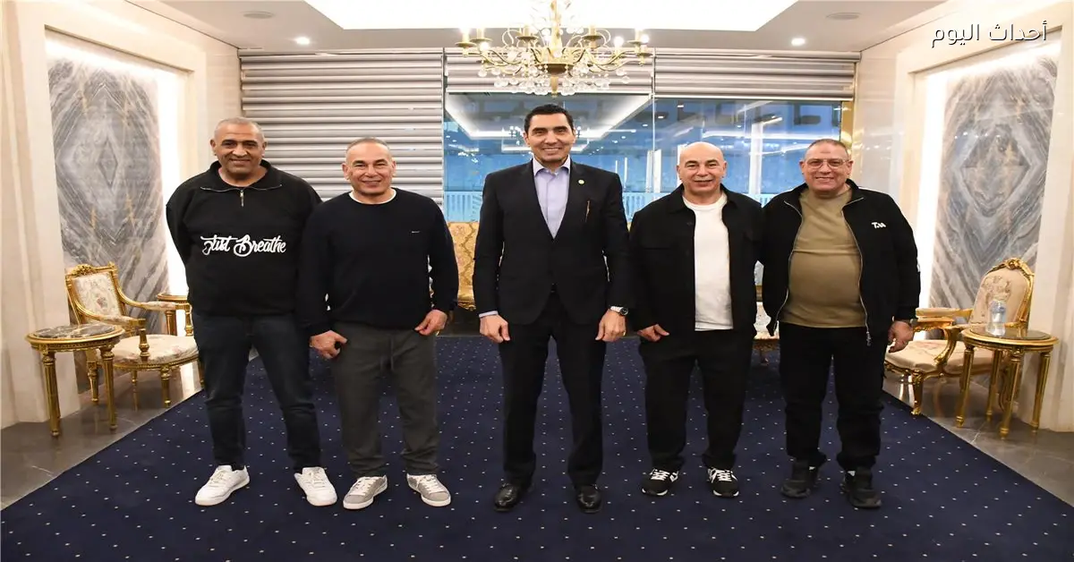 وزير الرياضة يجتمع مع حسام حسن قبل انطلاق كأس العالم 2026