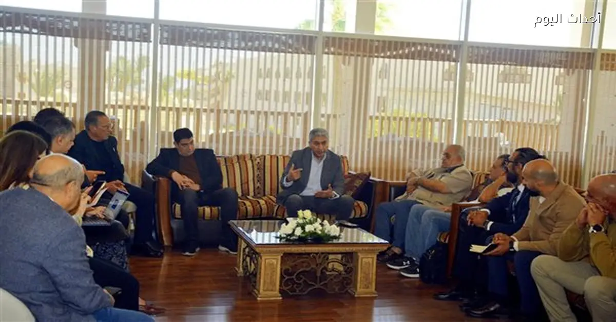 وزير السياحة يلتقي غرفة الغوص في شرم الشيخ لتطوير الأنشطة البحرية