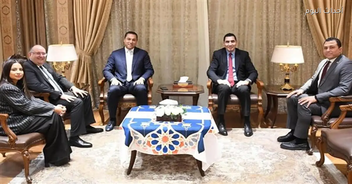 وزير الشباب والرياضة يجتمع مع مسؤولي بيبسي مصر لمناقشة رعاية البطولات والمبادرات