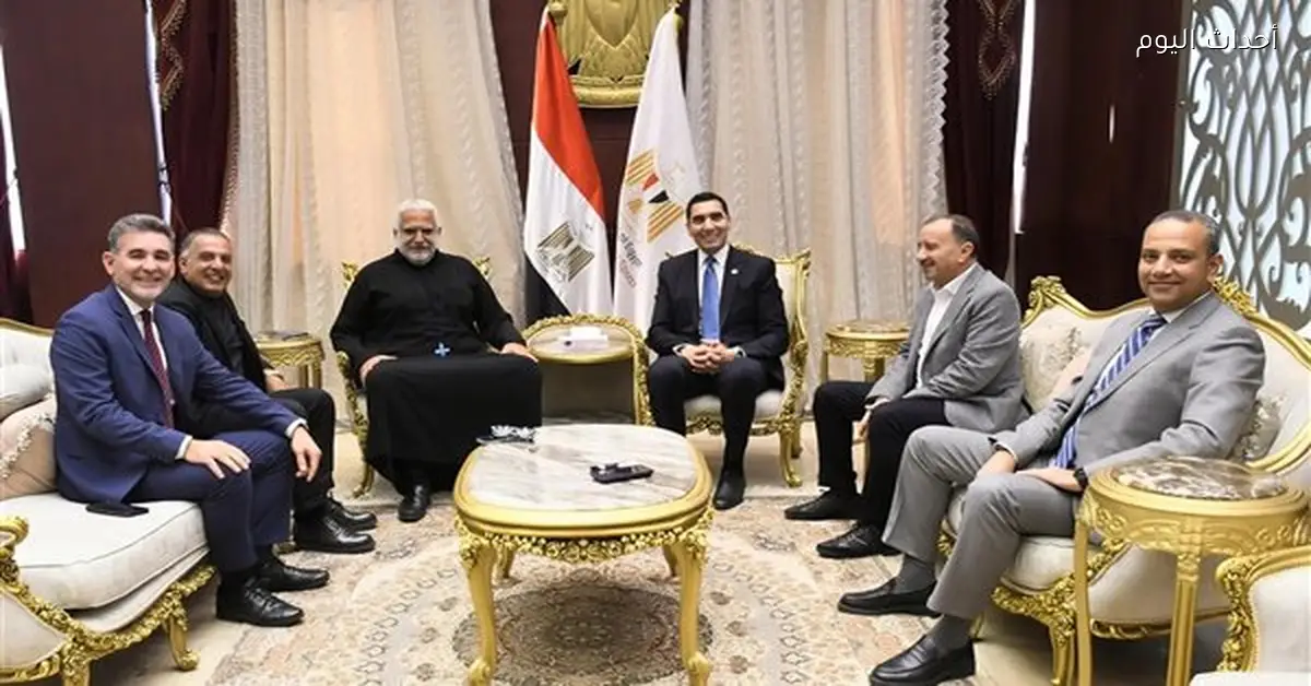 وزير الشباب والرياضة يزور نادي وادي دجلة ويبحث سبل التعاون