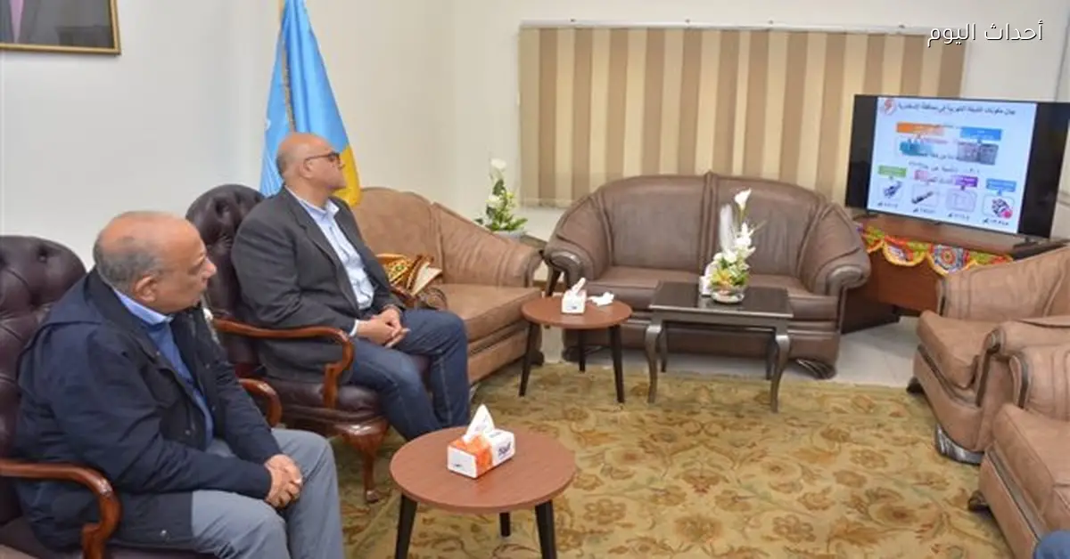 وزير الكهرباء ومحافظ الإسكندرية يزوران مركز تحكم غرب المدينة