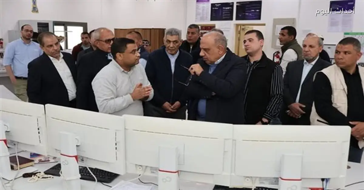 وزير الكهرباء يتابع تشغيل محطة بني سويف لضمان استقرار الطاقة