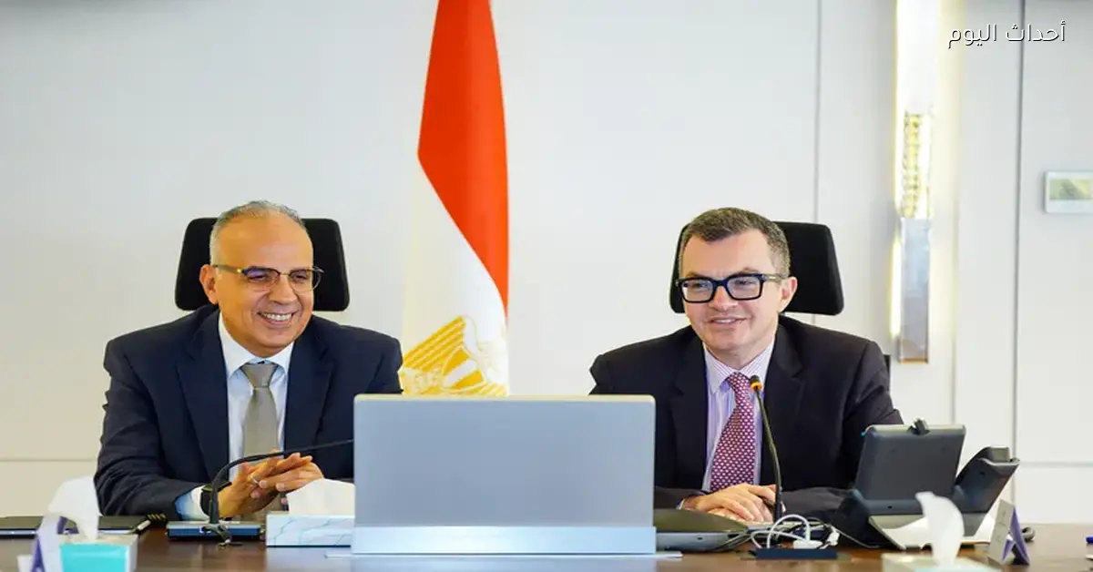 وزيرا التخطيط والري يبحثان خطة الاستثمار للري في 2026 2027