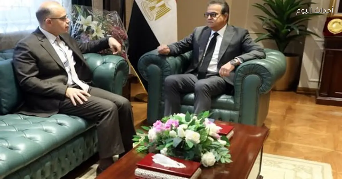 وزيرا الصحة والاستثمار يناقشان تعزيز الشراكة مع القطاع الخاص