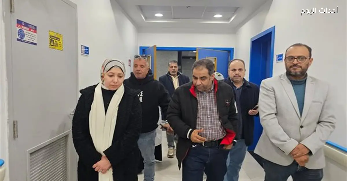 وكيل الصحة ومدير الطب العلاجي يتفقدان مستشفى ديروط المركزي