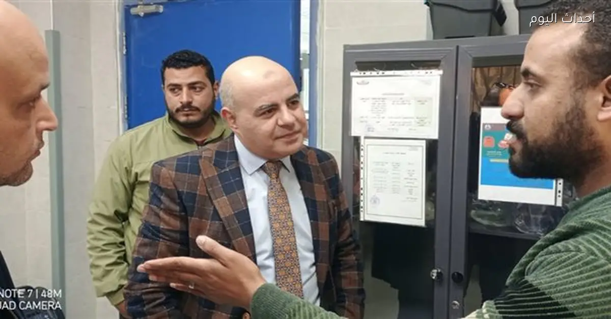 وكيل صحة الشرقية يتفقد إدارة صان الحجر وفريق الجودة