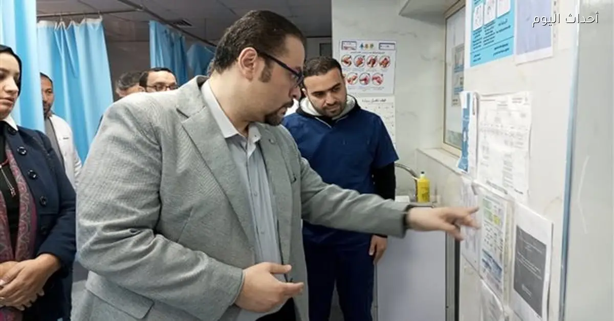 وكيل صحة الشرقية يتفقد مستشفى القرين ويعتمد تشغيل وحدة الأشعة