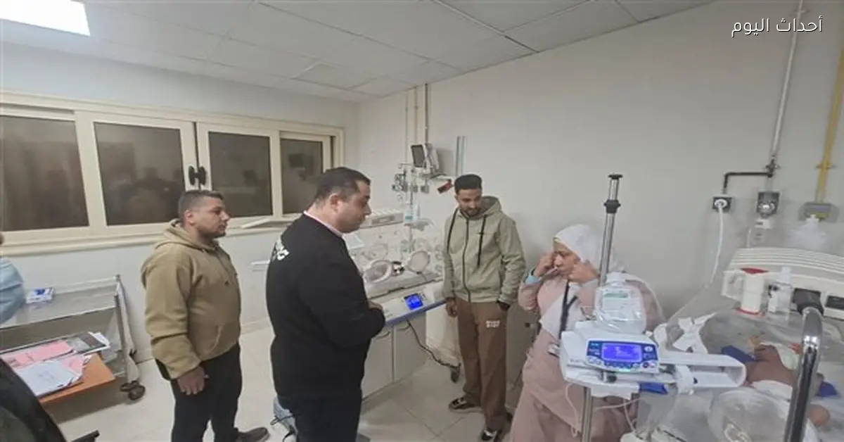 وكيل وزارة الصحة بقنا يتفقد مستشفى فرشوط المركزي