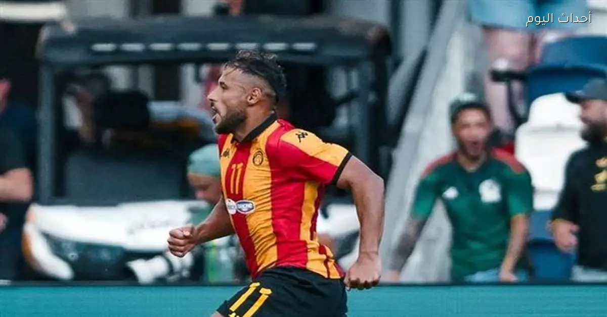 يوسف بلايلي لاعب الترجي مهدد بالإيقاف لمدة عام