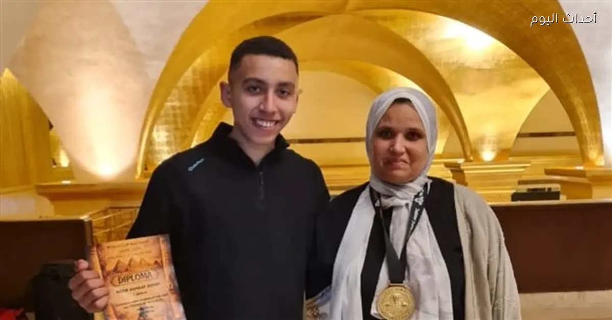 نور أشرف يحصد لقب بطولة العالم للقوة البدنية وزن 56 كجم