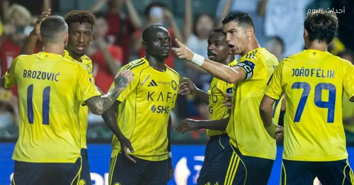 إصابة دونجا والنصر يتقدم بهدفين على النجمة في الشوط الأول بدوري روشن