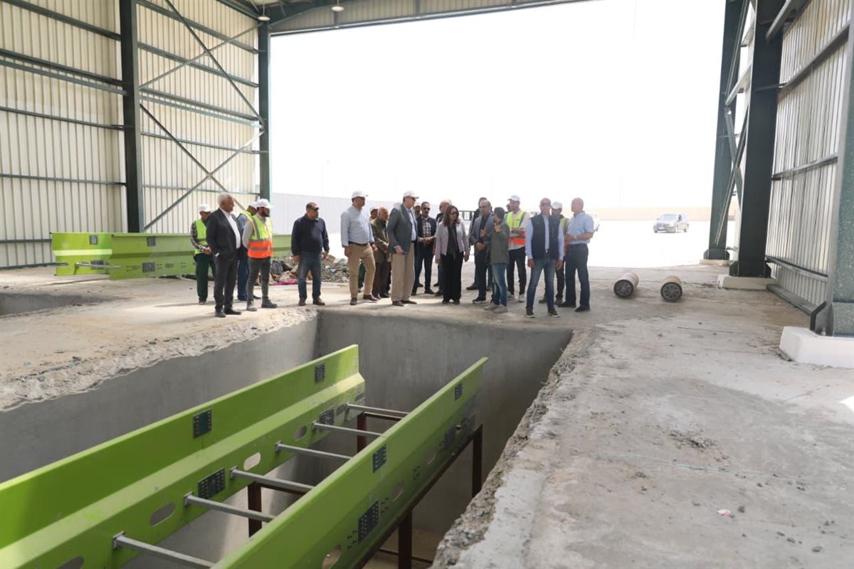 جانب من جولة الوزيرة