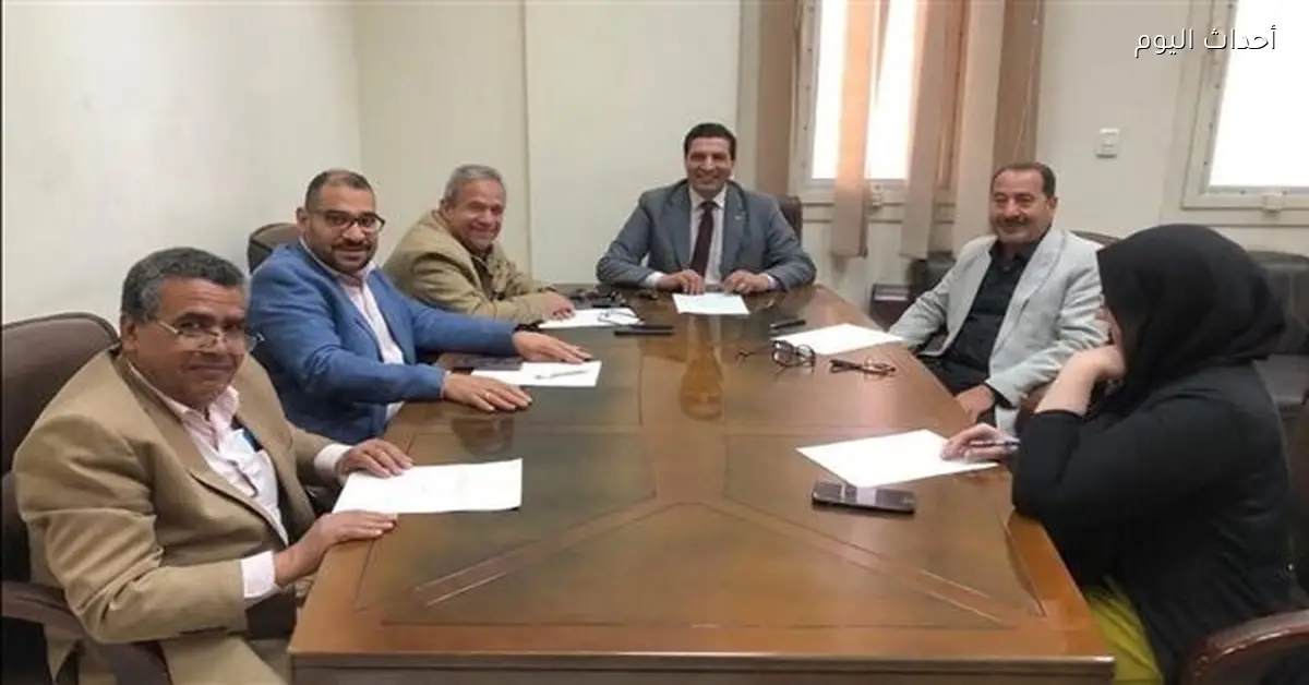 اجتماع بمعهد بحوث حوض النيل لتحسين الجودة البحثية