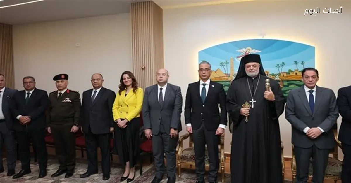 محافظ الجيزة يهنئ الكنيسة الكاثوليكية بعيد القيامة
