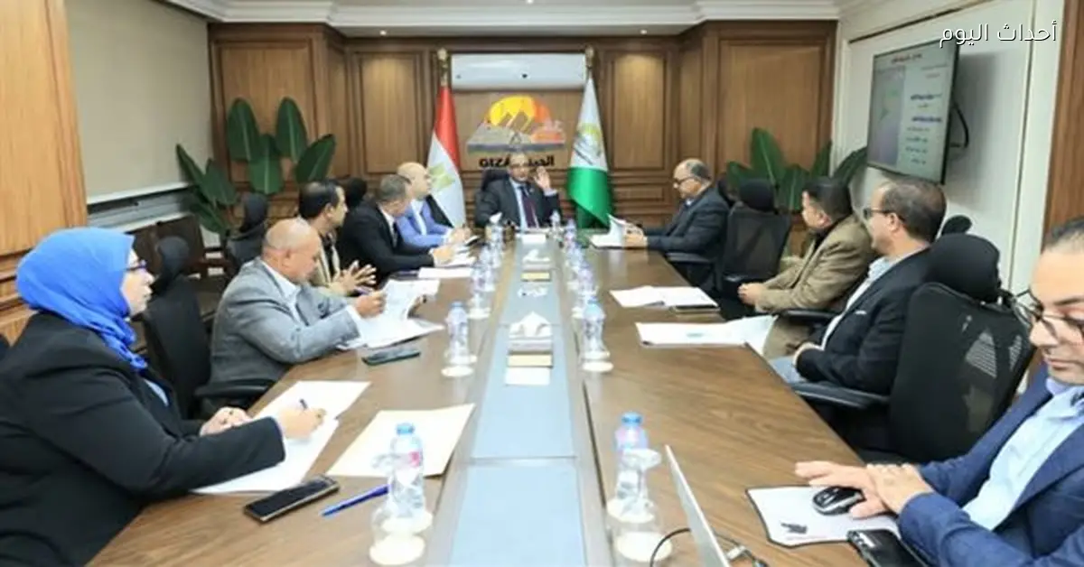 محافظ الجيزة يوجه بإنهاء ملفات التصالح والتقنين في أطفيح