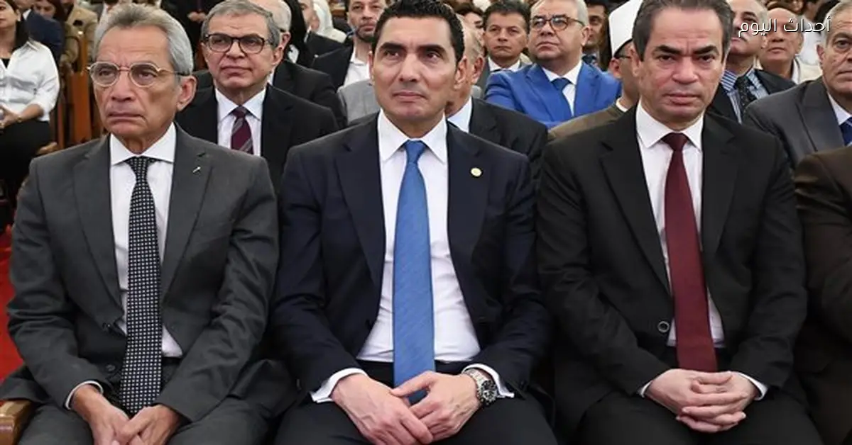 وزير الشباب والرياضة يحضر احتفالات عيد القيامة المجيد للطائفة الإنجيلية