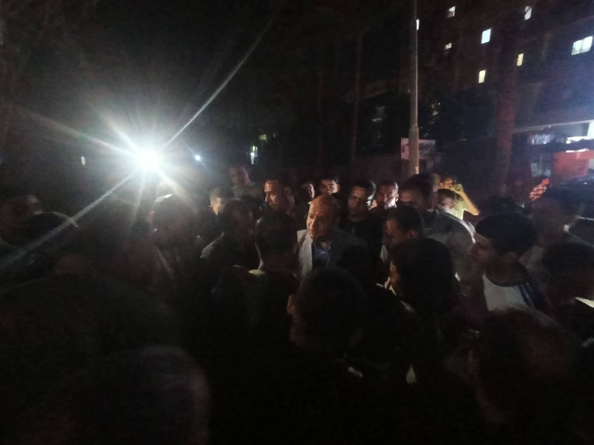 جانب من جولة نائب المحافظ 