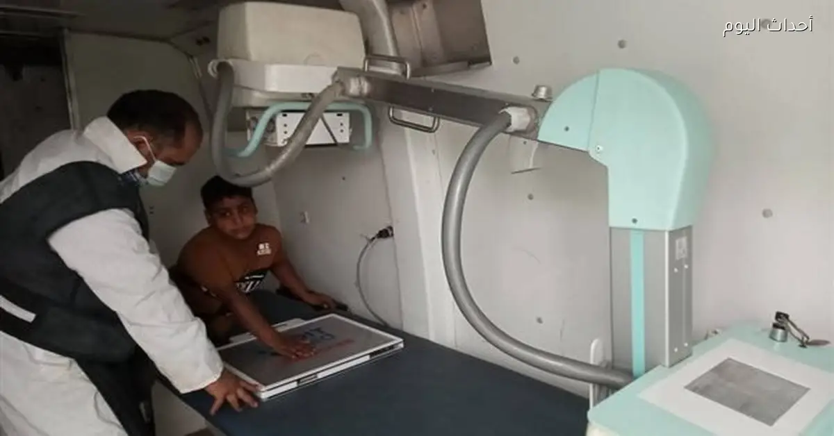 2390 خدمة طبية لأهالي سالم البحيري في بني سويف