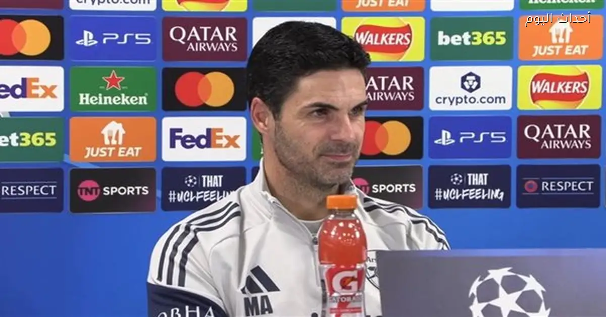 آرتيتا يكشف عن تشكيل آرسنال لمواجهة بورنموث في الدوري الإنجليزي اليوم