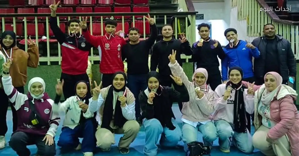 أبناء بني سويف يحصدون 6 ميداليات في بطولة الجمهورية لرفع الأثقال