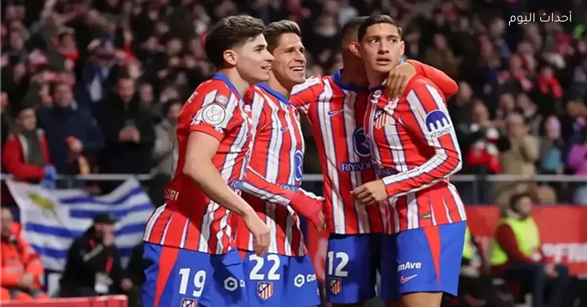 أتلتيكو مدريد يفوز على برشلونة بهدفين في كامب نو بدوري الأبطال