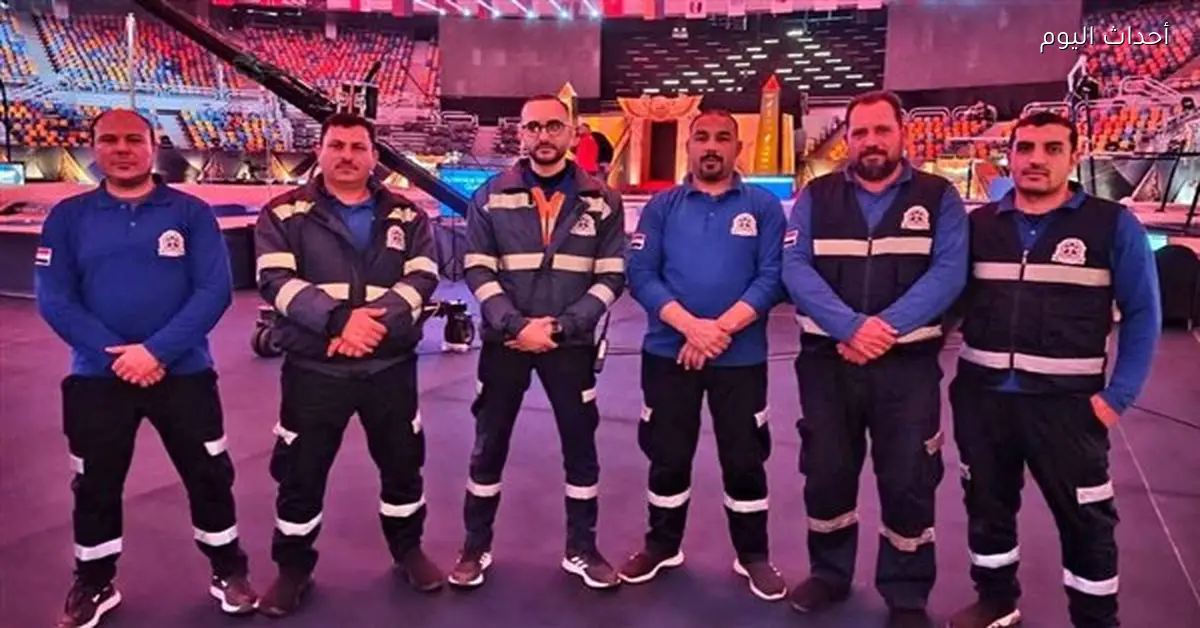 استعدادات خاصة لتأمين الإسعاف في بطولة كأس العالم للجمباز الفني القاهرة 2026