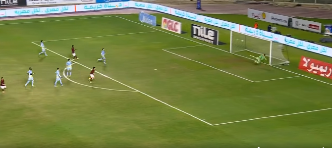 هدف سيراميكا ضد الأهلي