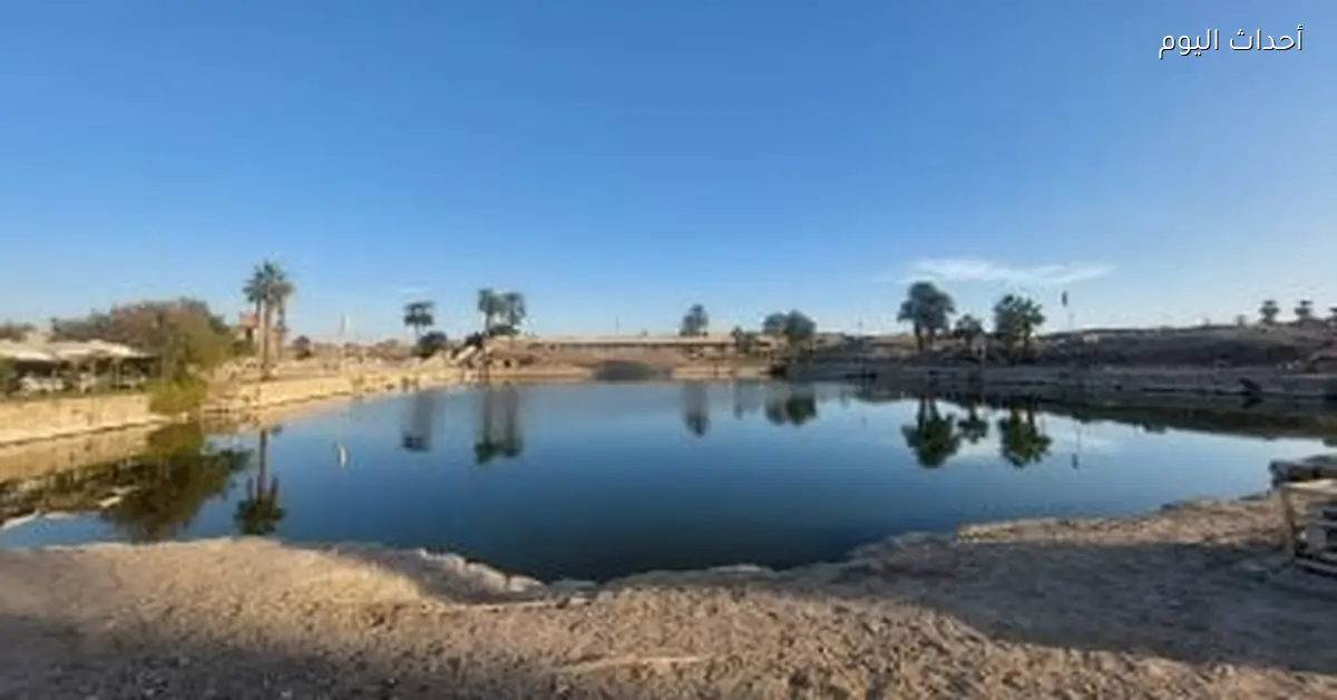 البحيرة المقدسة في معابد الكرنك سر فرعوني من عهد الملك تحتمس الثالث