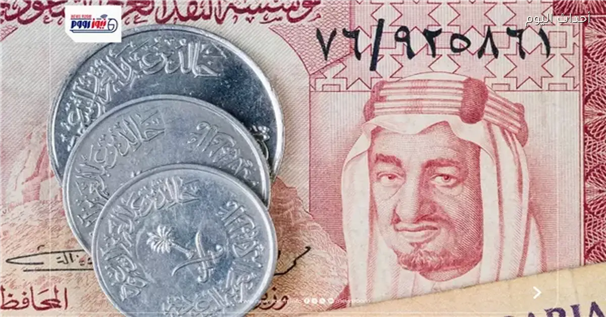 الريال السعودي ثابت أمام الجنيه في البنوك