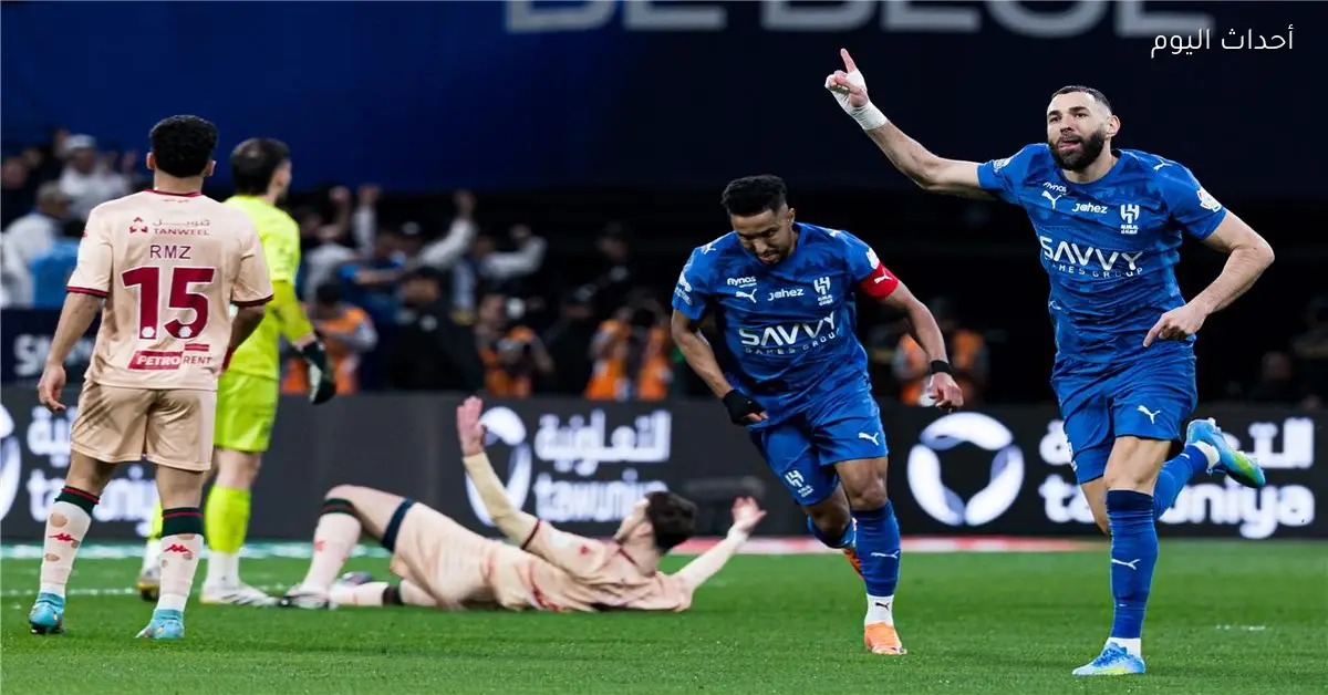 بنزيما يتألق بهاتريك ويعزز موقفه في صدارة هدافي الدوري السعودي