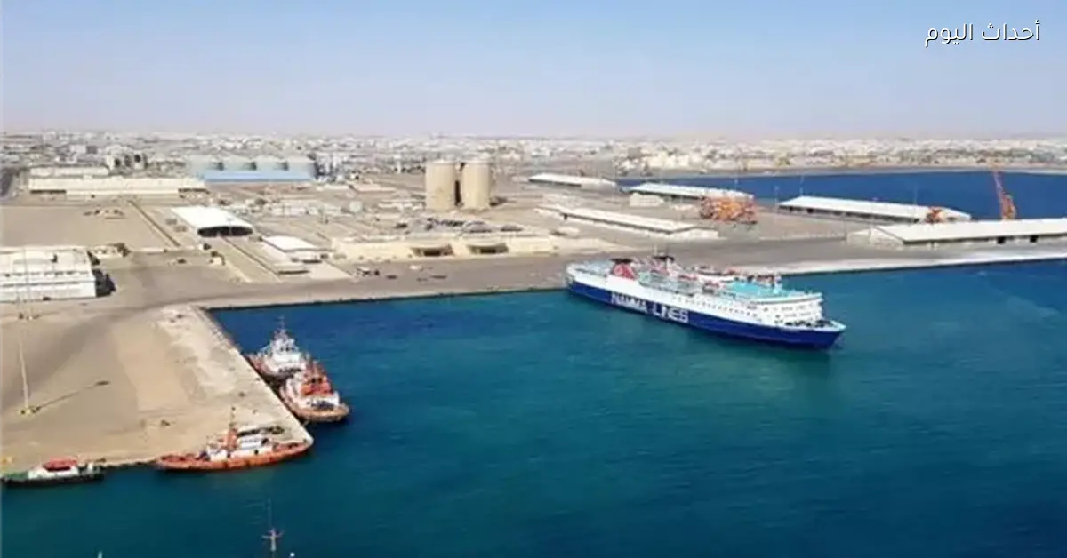 تداول 5800 طن بضائع في ميناء نويبع بجنوب سيناء