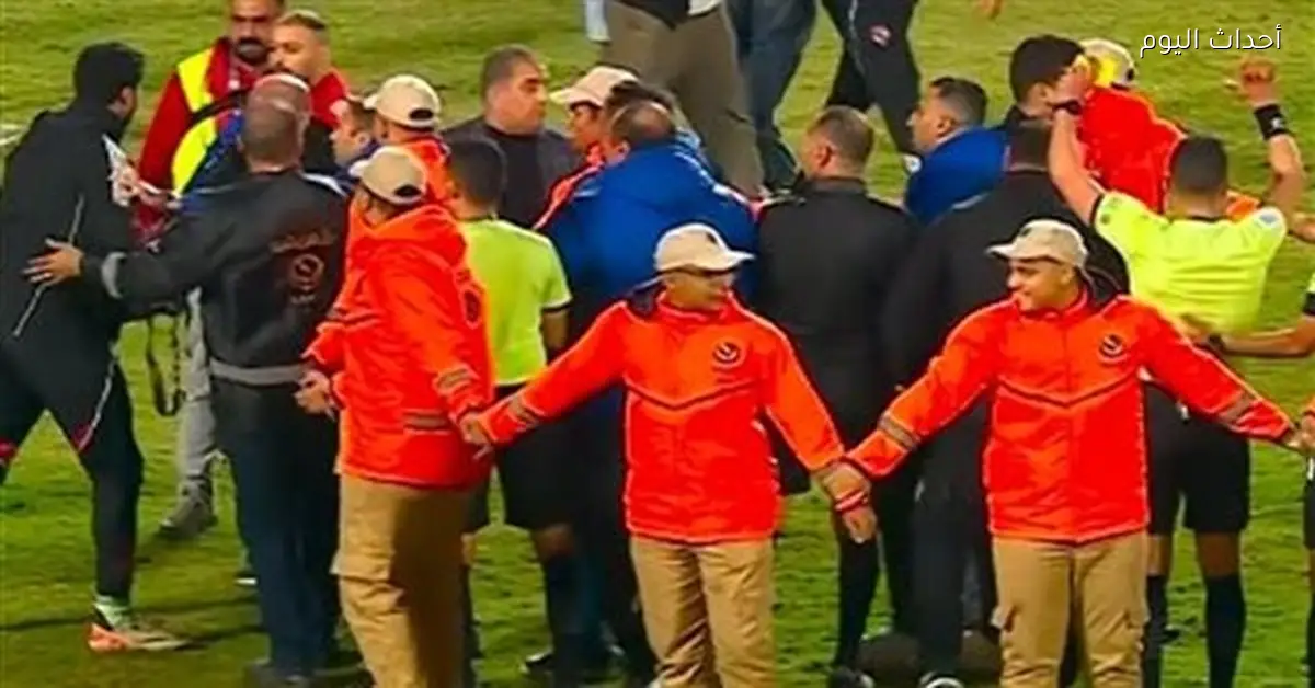 ترقب في الأهلي بعد مشادة الشناوي مع حكم مباراة سيراميكا
