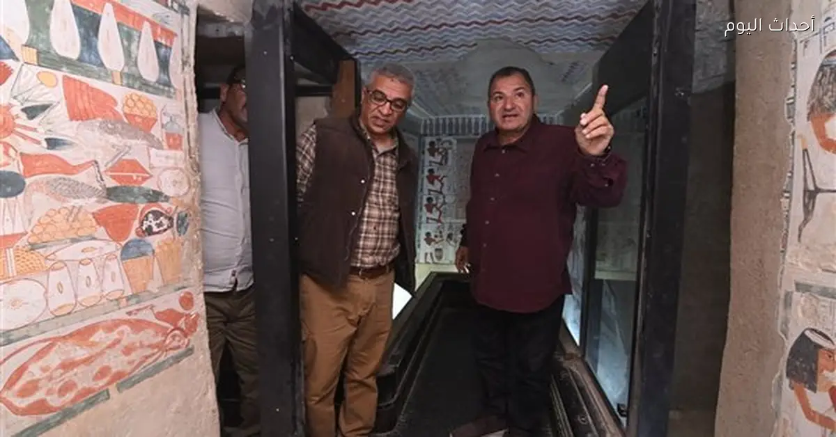 ترميم ثلاث مقابر أثرية في الخوخة بالأقصر استعداداً للافتتاح قريباً