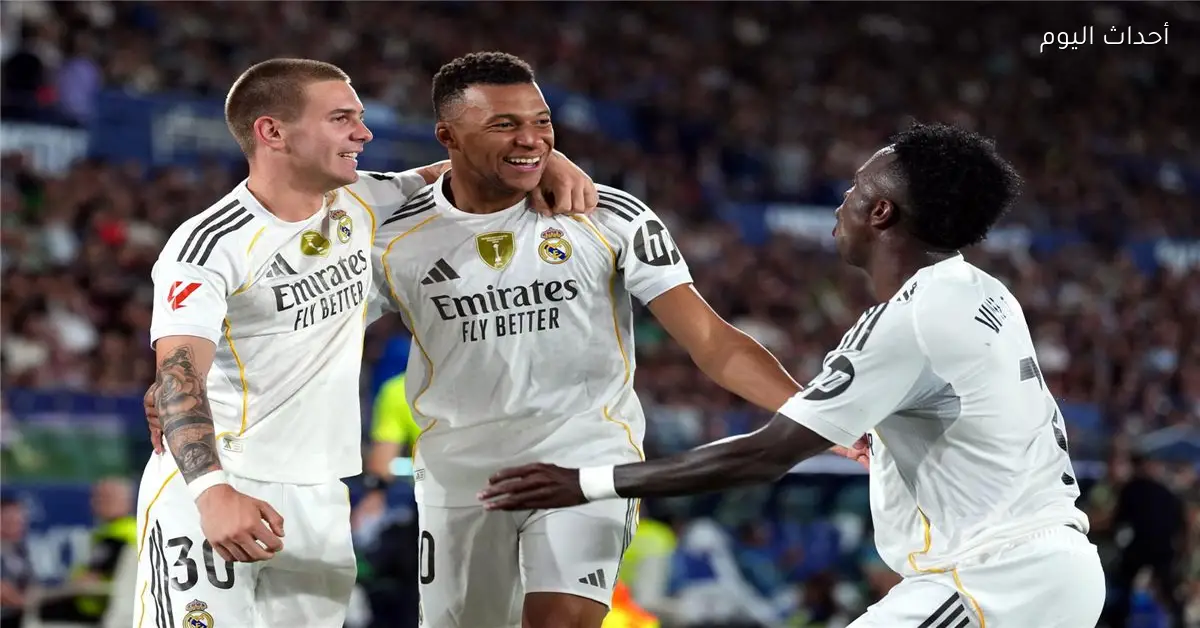 تشكيل ريال مدريد لمواجهة مايوركا في الدوري الإسباني وموقف مبابي وفينيسيوس