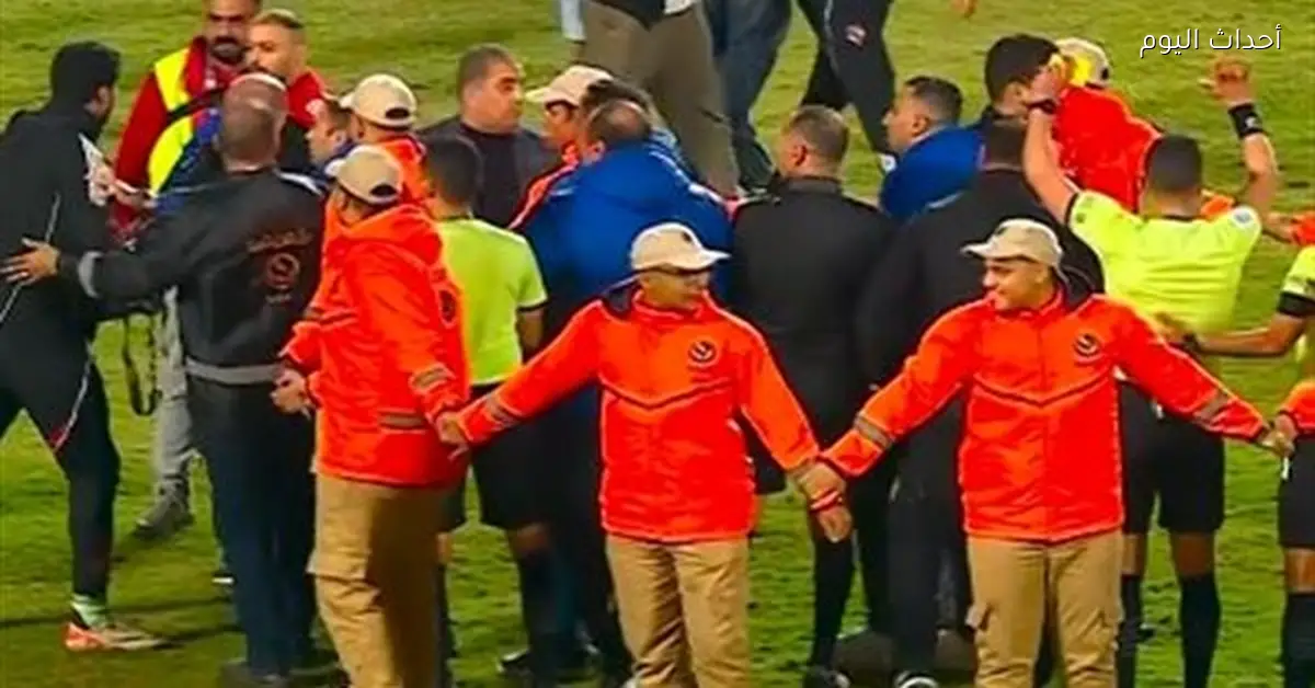 تقرير حكم مباراة الأهلي وسيراميكا بعد واقعة الشناوي