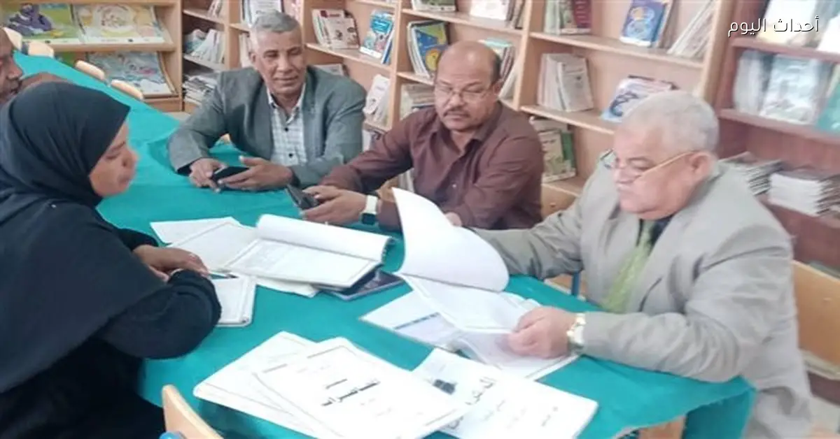 جولة تفقدية لوكيل تعليم الأقصر في مدارس أرمنت