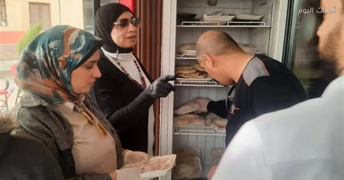 حملة رقابية في السويس تضبط 237 كجم مواد غذائية فاسدة