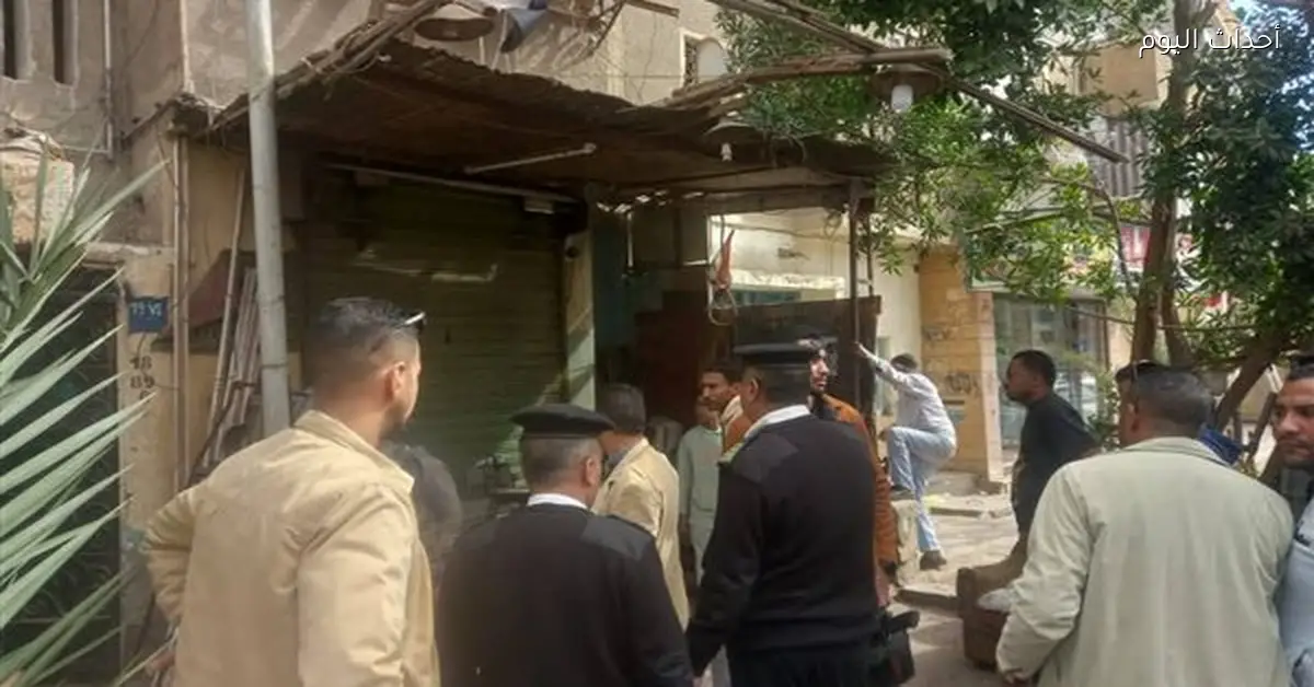 حملة لرفع الإشغالات بشارع النيل في السويس