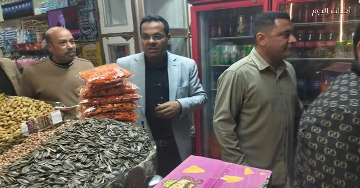 حملة لضبط الأسواق ورفع الإشغالات في حي السويس