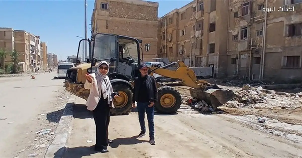 حملة نظافة شاملة في حي مكة بالسويس